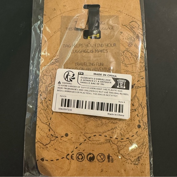 NWT Sadness Luggage Tag - Picture 9 of 10